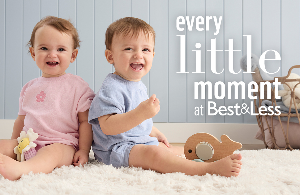 Best & Less Clothing That Cuddles — for Every Little Moment 