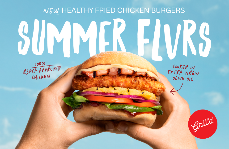 Grill'd New Summer Menu