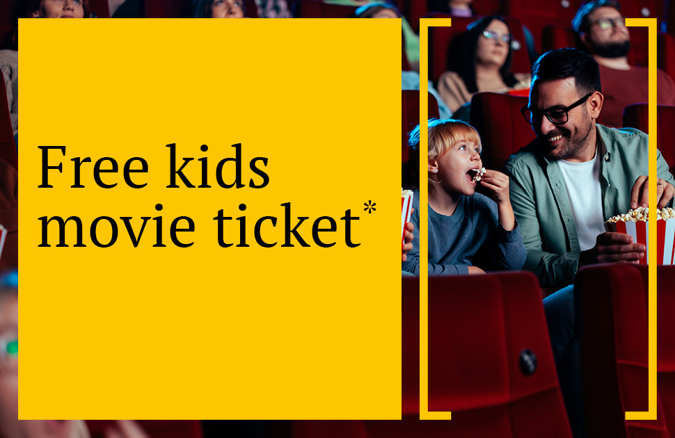 Claim your FREE Kids HOYTS movie ticket