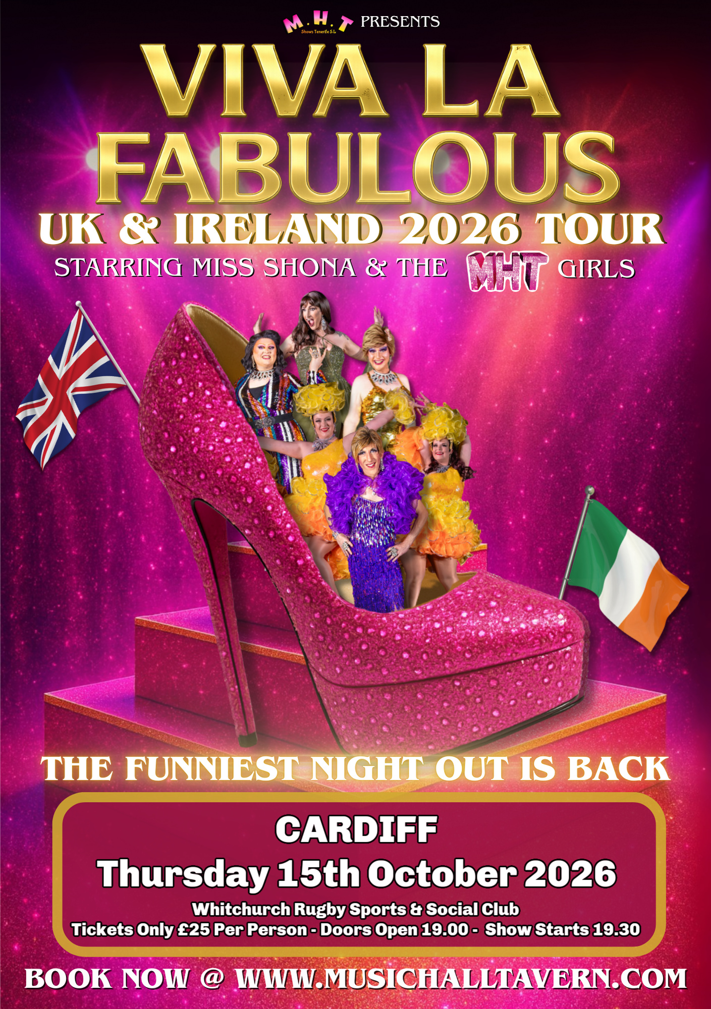 viva la fabulous tour poster