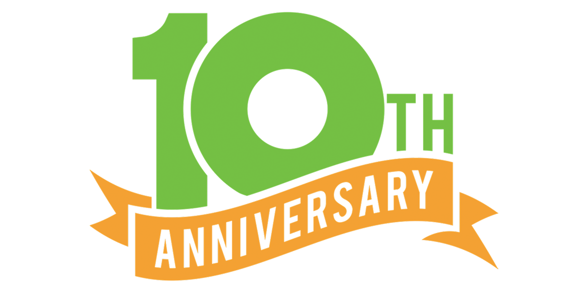 10 years in business