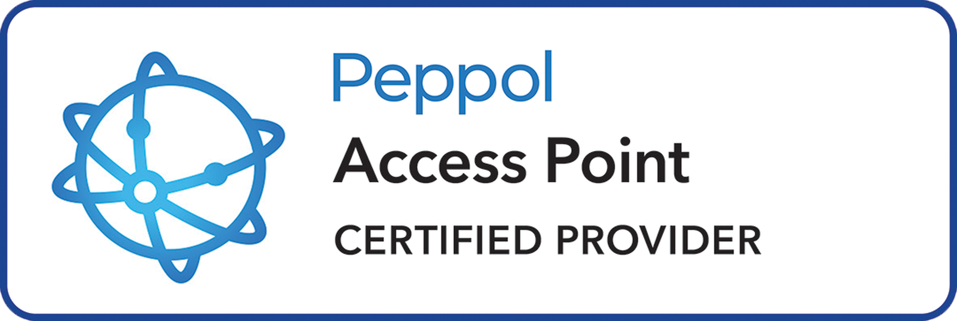 Peppol Access Point Certified Provider -tunnus