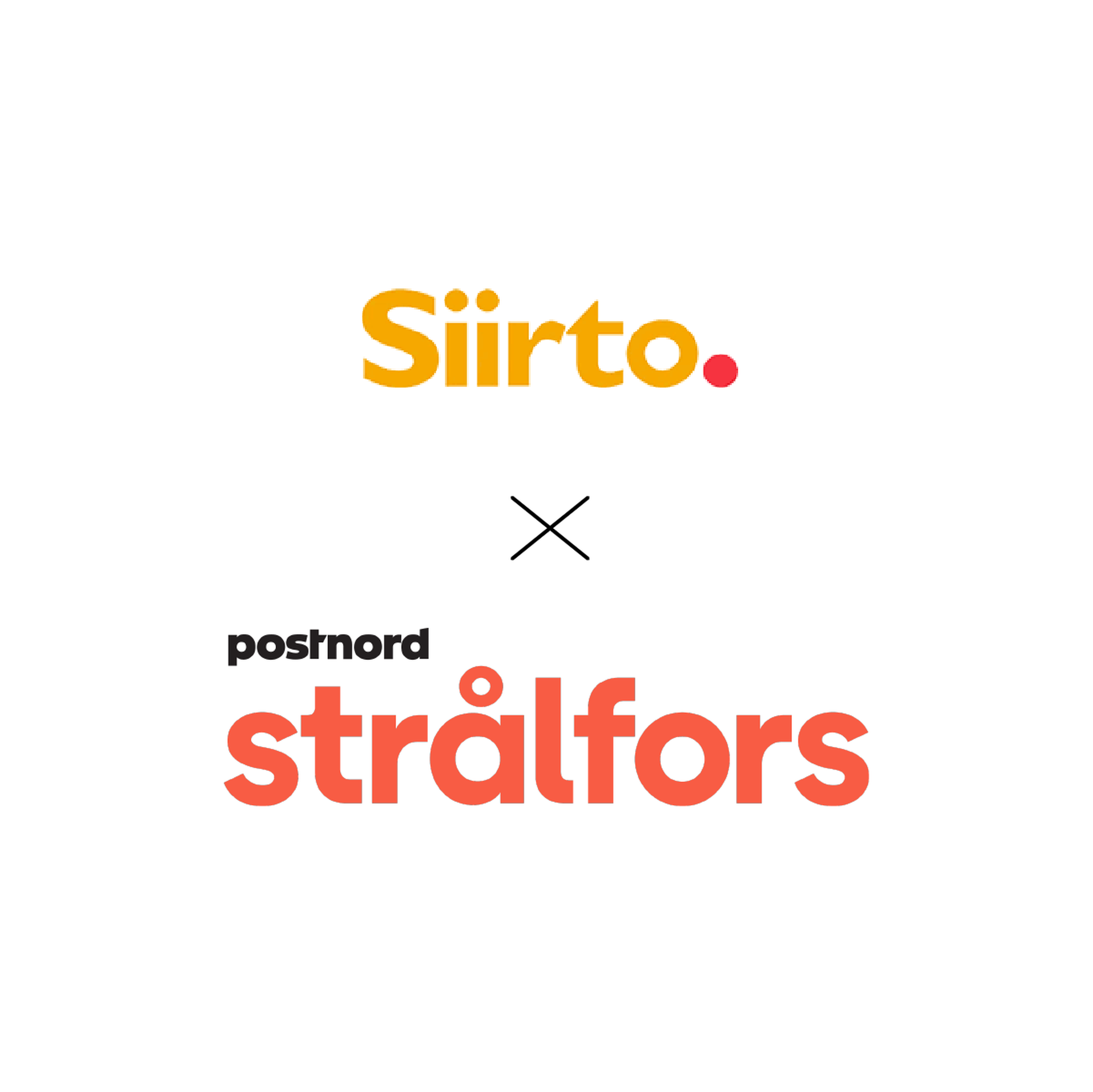 Siirton ja Strålforsin logot