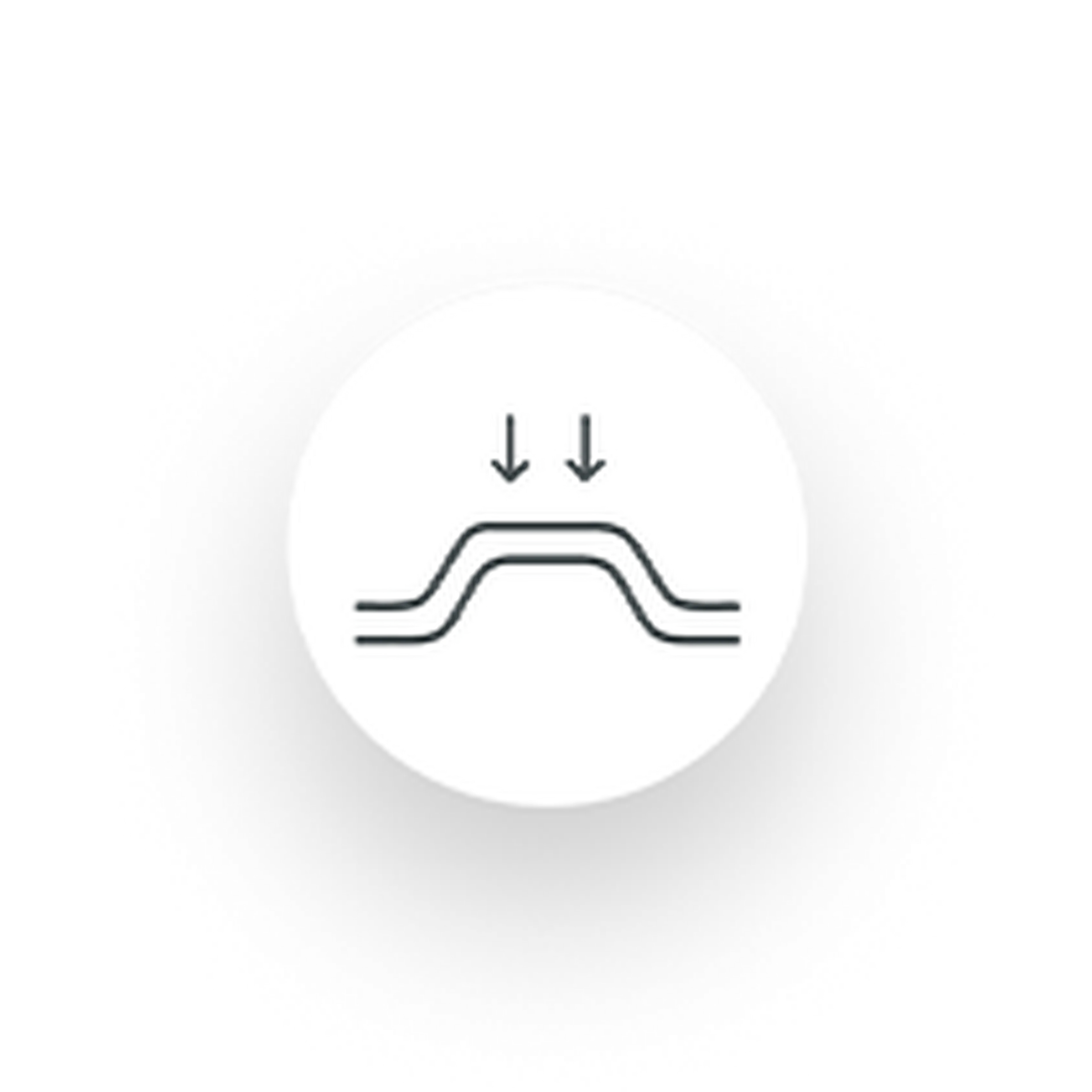 Icon symbolizing thermoforming
