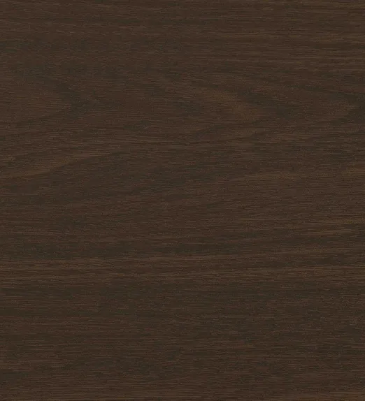 Dark brown wood texture with subtle grain patterns running horizontally across the surface.