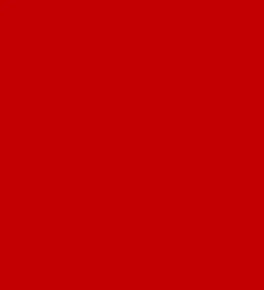 Solid red square, no visible patterns or objects.