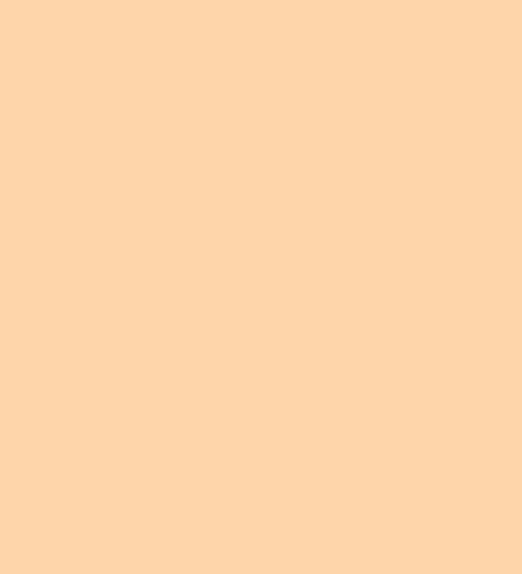 Solid peach-colored background.