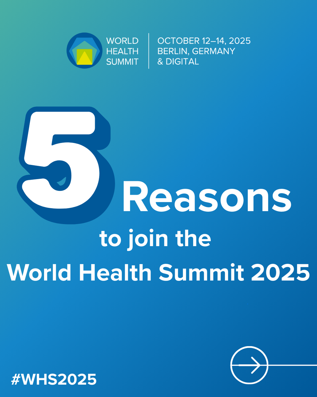 5 Reasons to join the WHS 2025