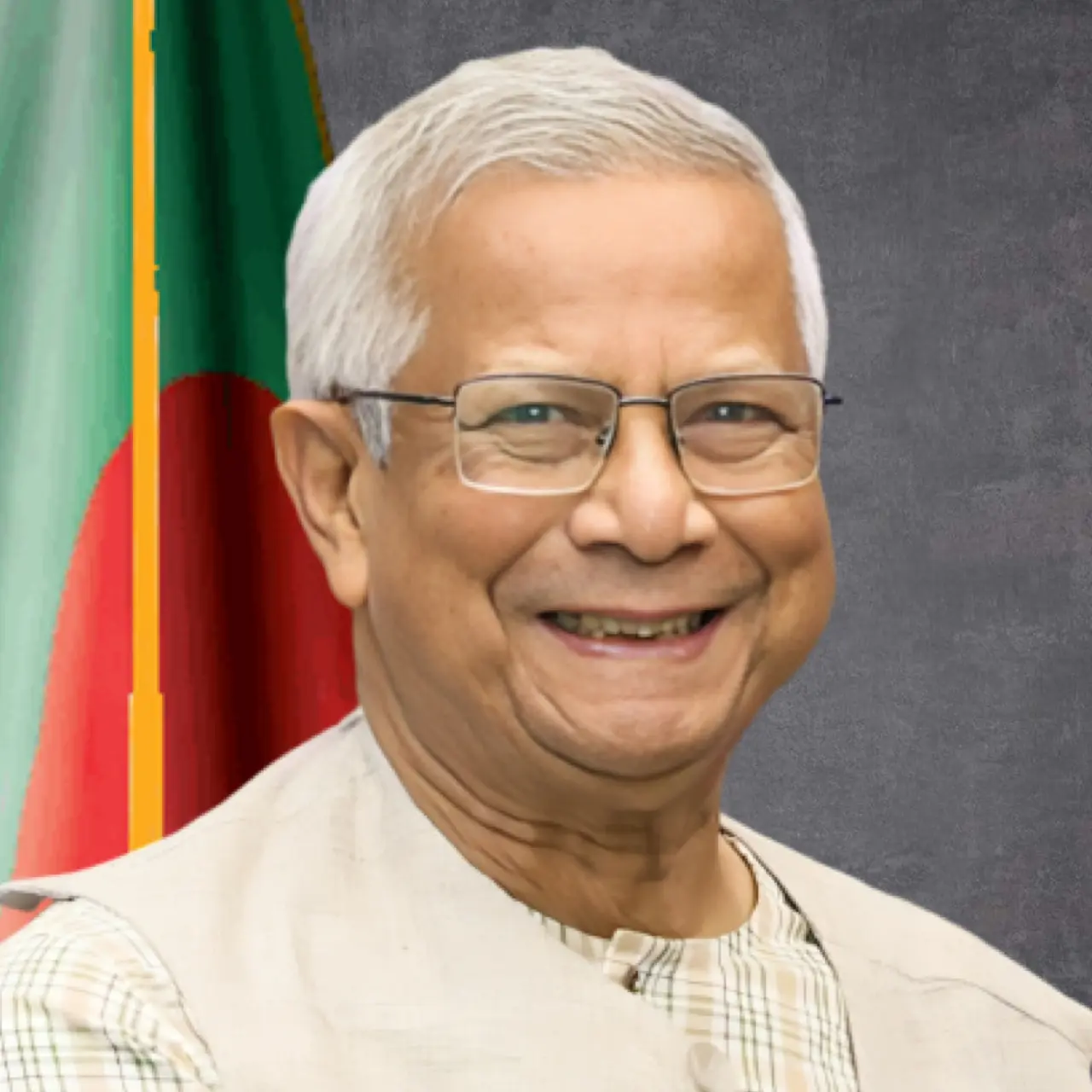 Portrait of Muhammad   Yunus