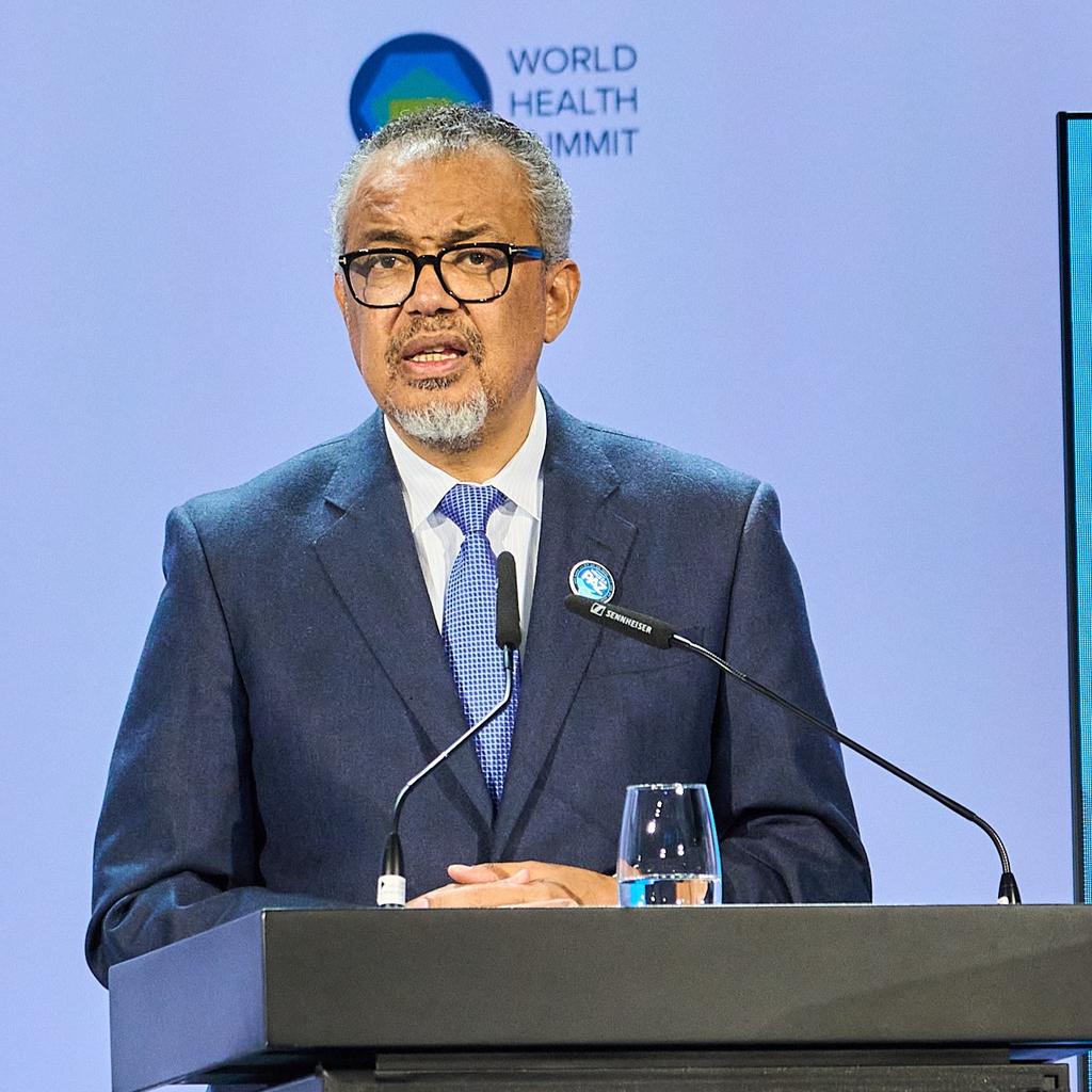 Portrait of Tedros Adhanom Ghebreyesu