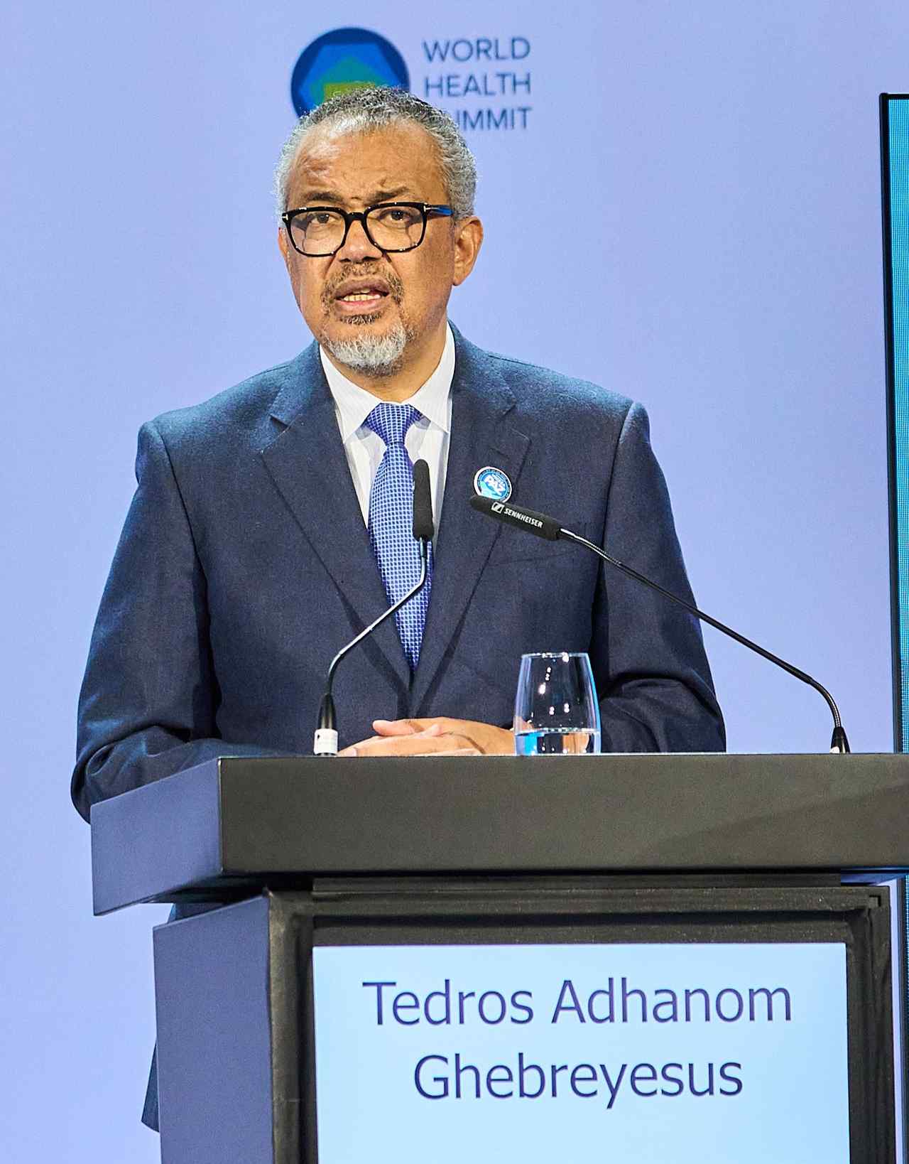 Portrait of Tedros Adhanom Ghebreyesus 