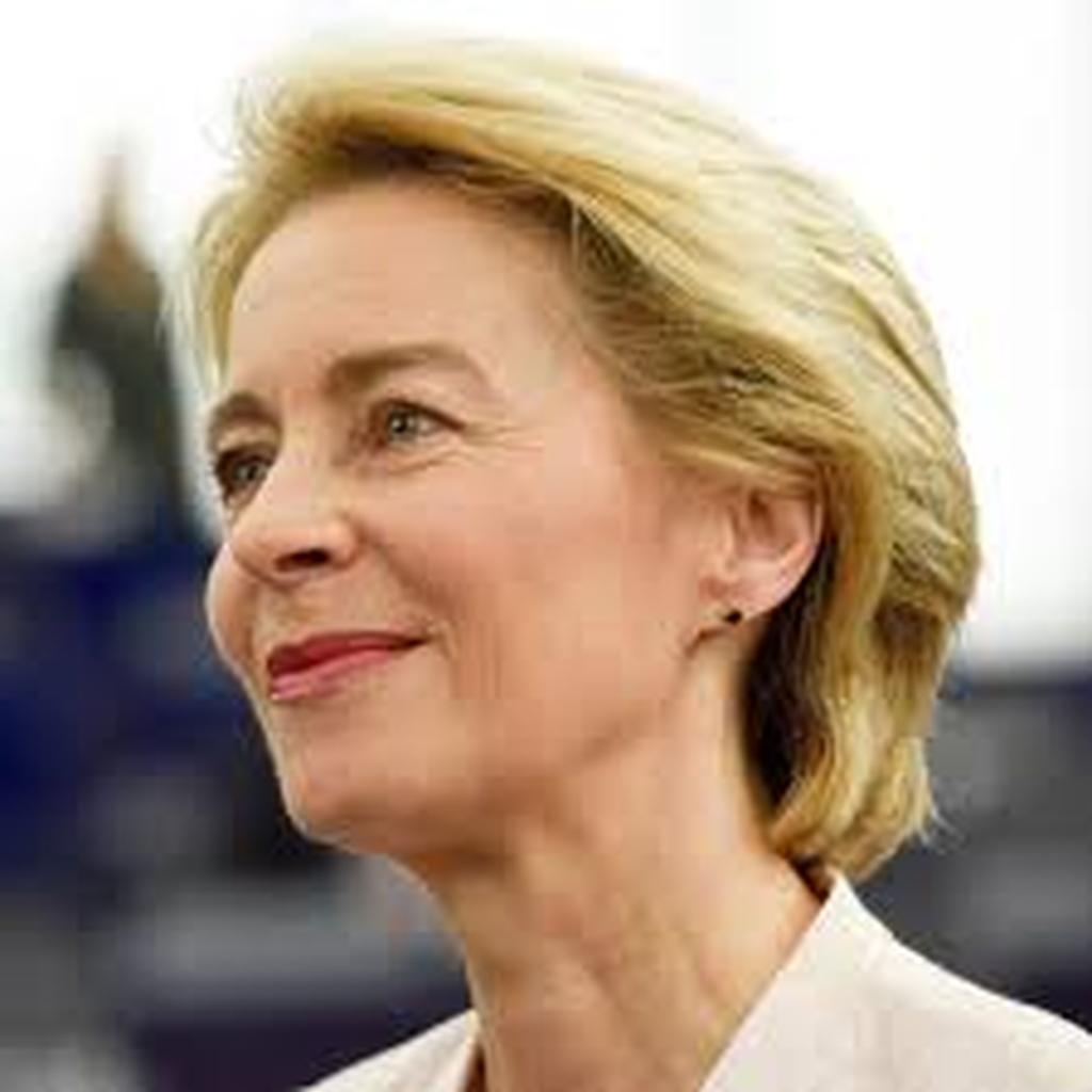 Portrait of Ursula Von der Leyen 