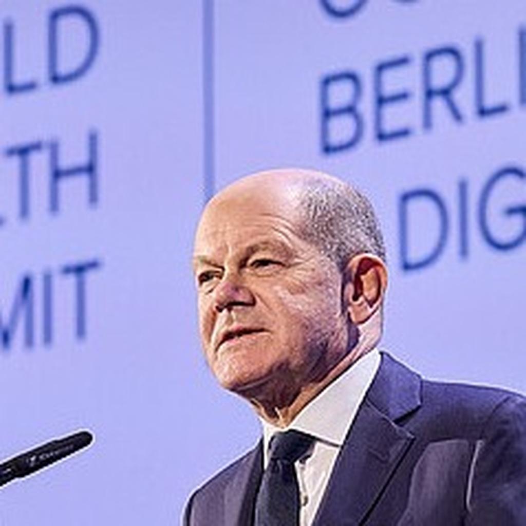 Portrait of Olaf Scholz
