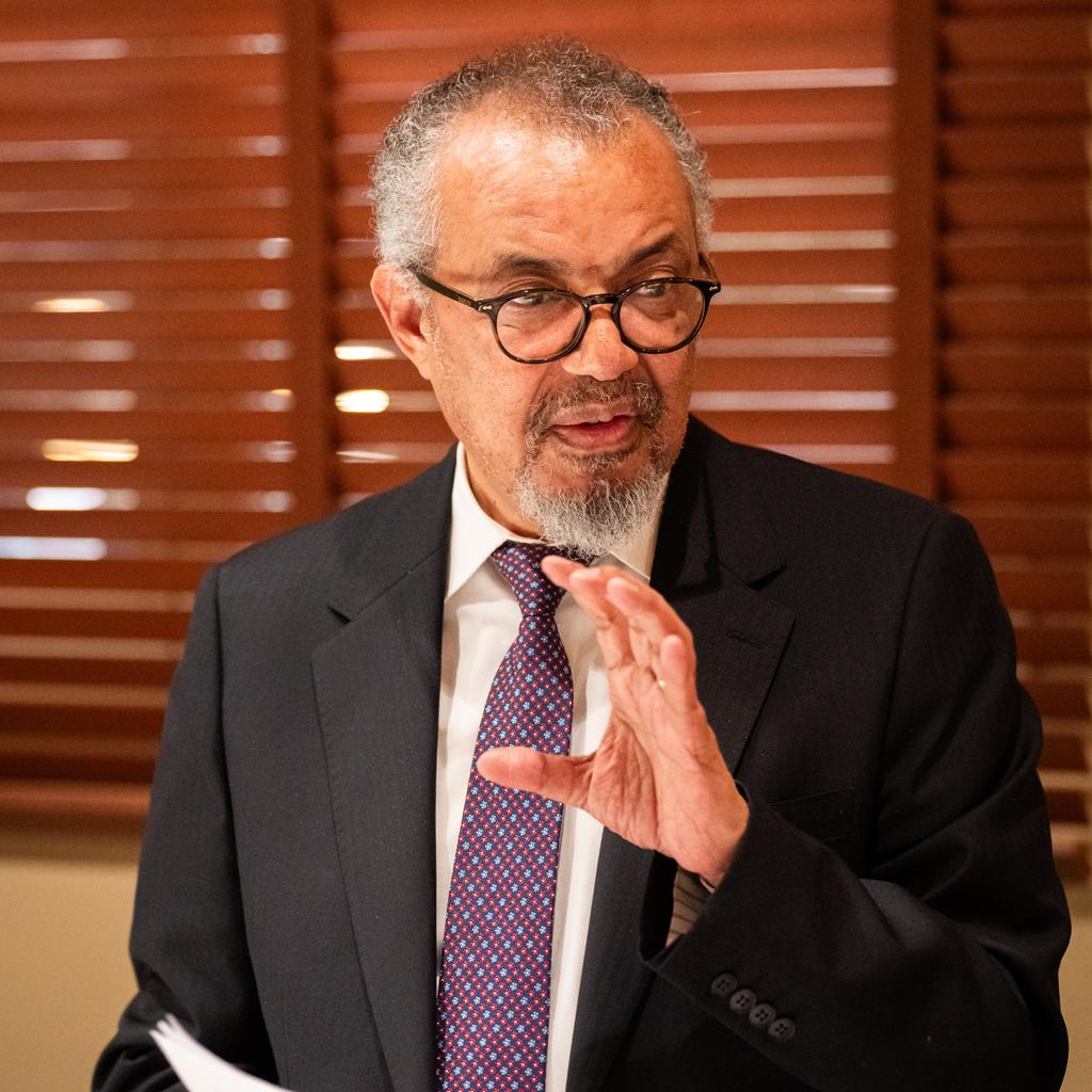 Portrait of Tedros  Adhanom Ghebreyesus 