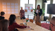 Participants engaging in a co-creation session at OBOS Living Lab, exploring future housing concepts through brainstorming and collaborative activities.