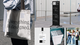 The Kolding design school identity in a collage of photos, including a tote bag, signage, and ID cards