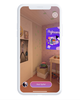 An AR game featuring a teenager's bedroom