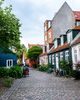 Cobblestone streets of Aarhus