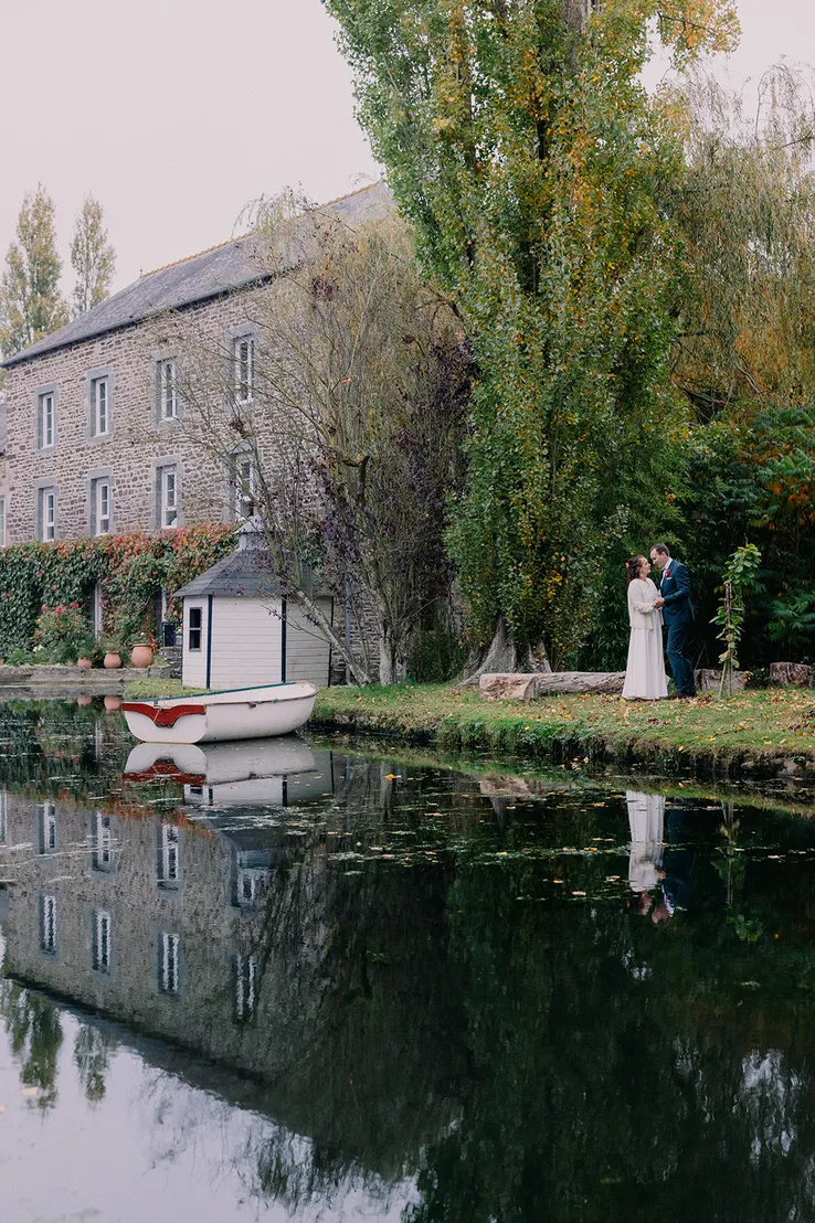 Séance couple de Ninon et François au Moulin d'Arguenon, Côtes-d'Armor