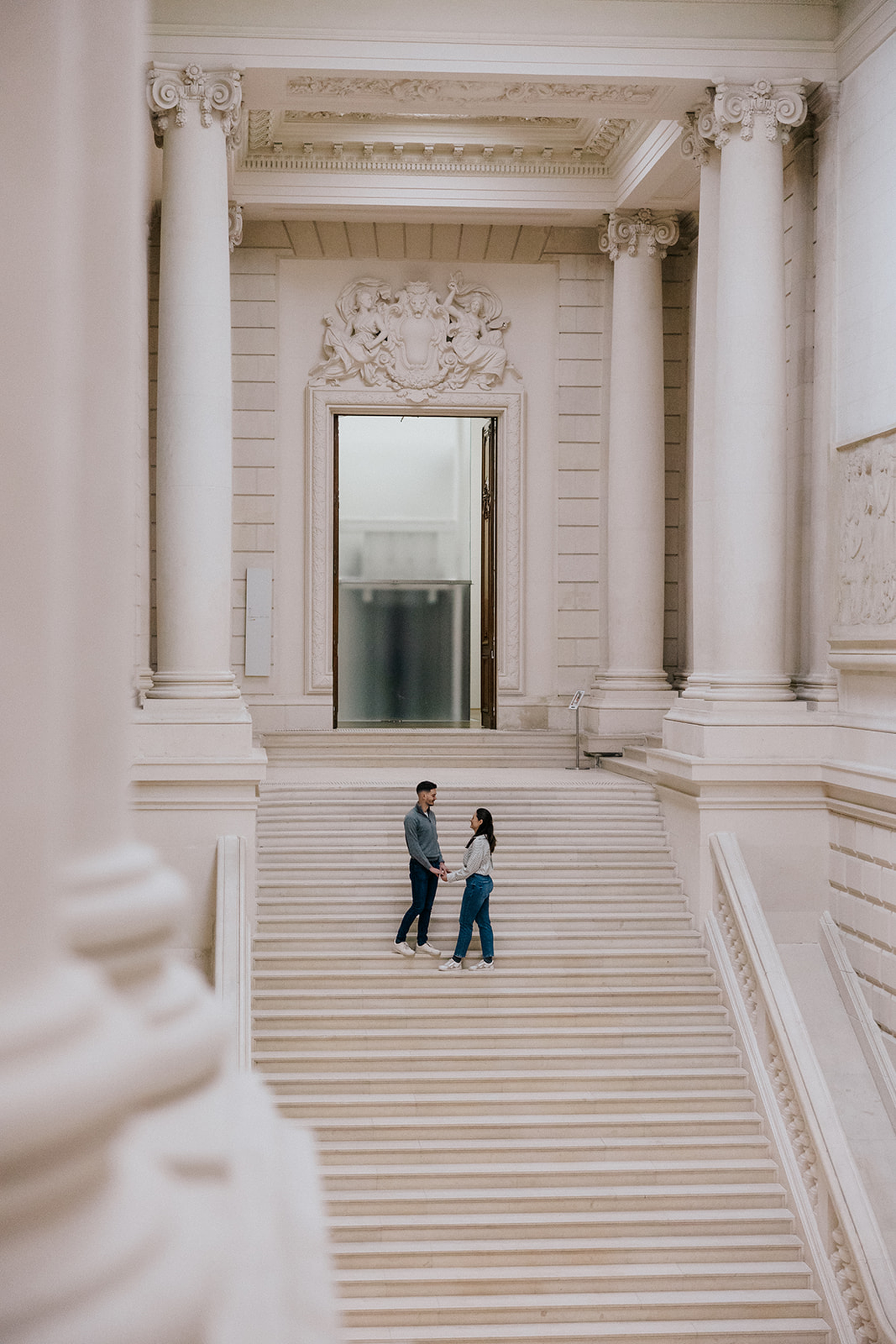 Séance d'engagement à Nantes, couple nantais qui se marie en Bretagne