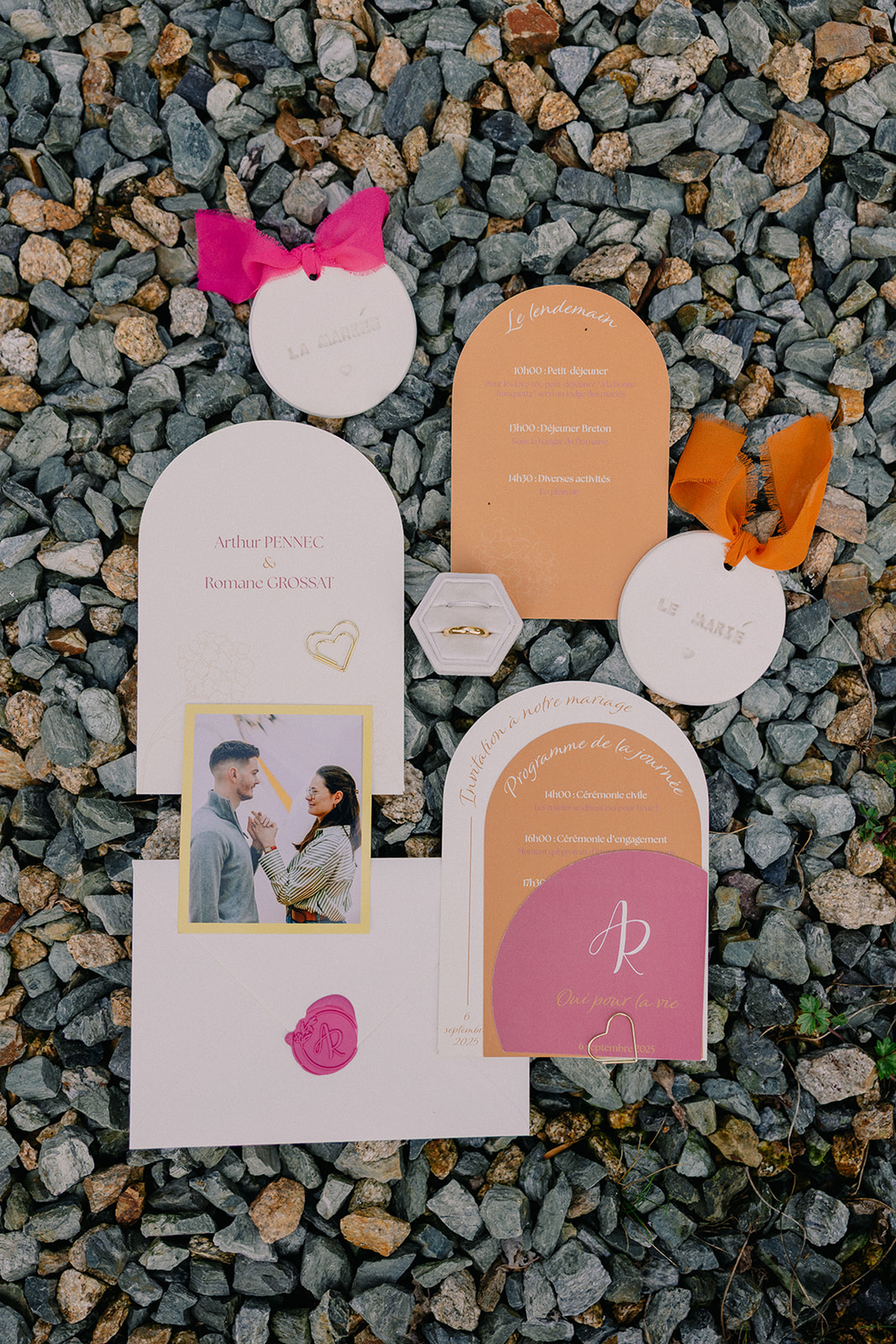 Mariage de Romane et Arthur en Bretagne, photographe mariage à la mer