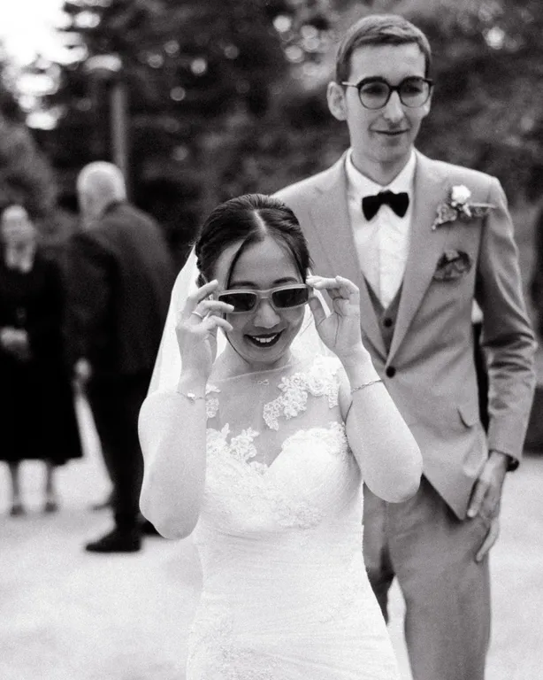 Photo Mariage Roxane Beaufils Bride Sunglasses