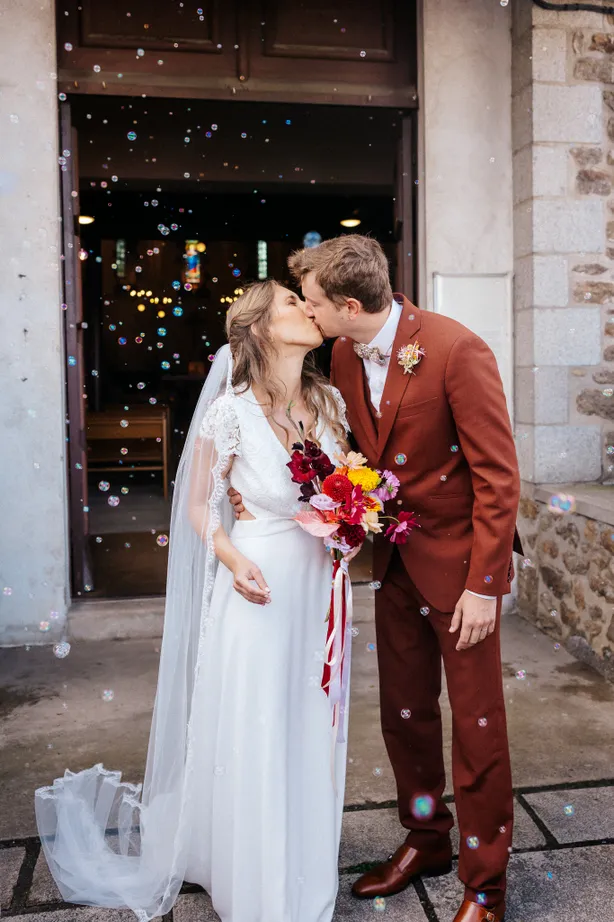Mariage Sortie Eglise Roxane Beaufils