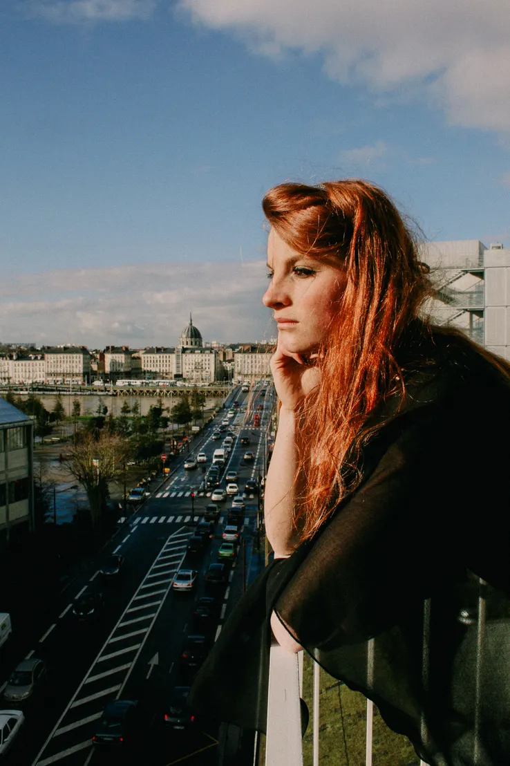 Portrait Femme Rousse