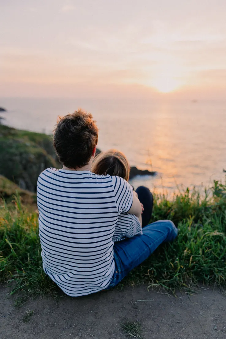 Couple Photographe Bretagne Mer