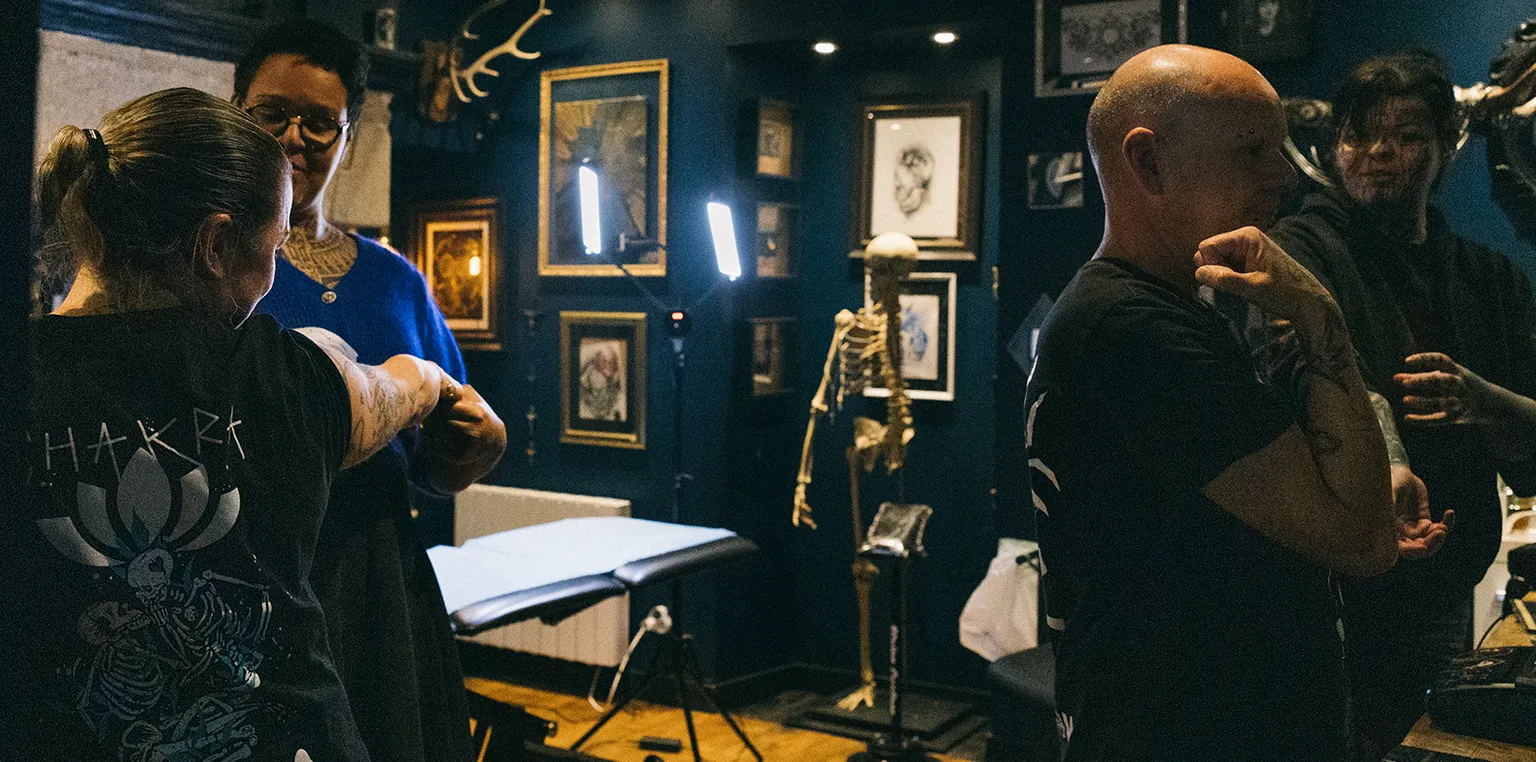 Seance Photo Salon Tatouage Couple