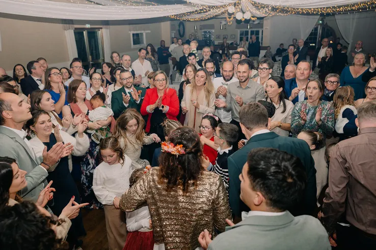 Soirée dansante du mariage de Ninon et François au Moulin d'Arguenon