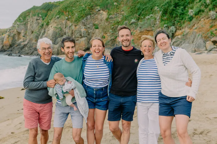 Shooting Famille Plage St Cast