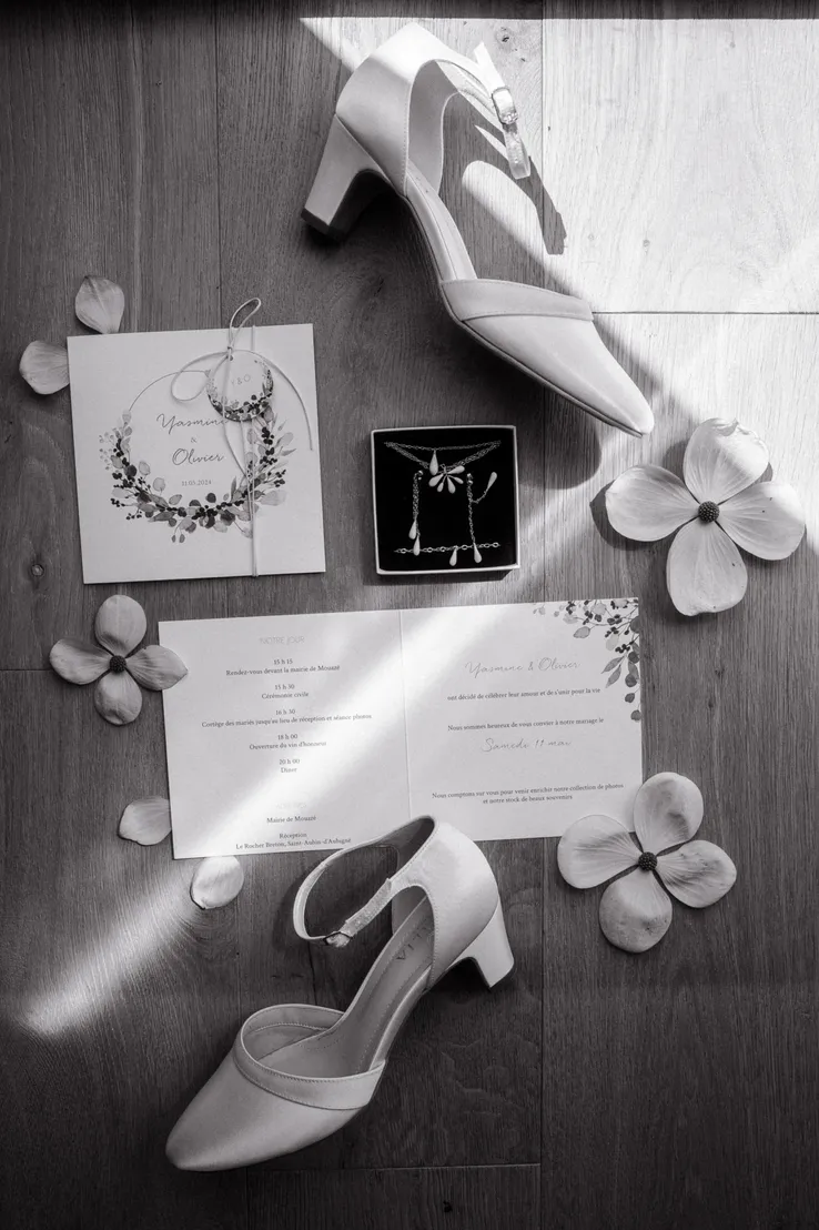Flat Lay Mariage