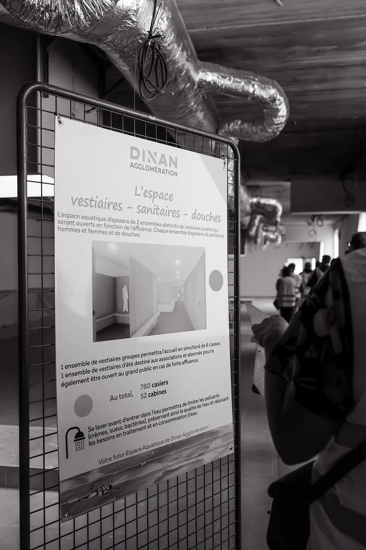 Centre aquatique de Dinan, Septembre 2025 — visites agents, photo 3 — Roxane Beaufils photographe