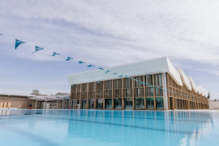 Centre aquatique de Dinan, Avril 2026 — fin de chantier, photo 5 — Roxane Beaufils photographe