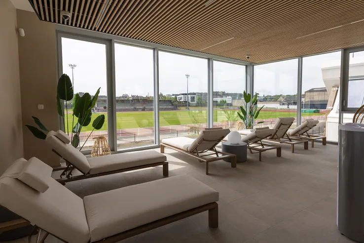 Centre aquatique de Dinan, Avril 2026 — fin de chantier, photo 12 — Roxane Beaufils photographe