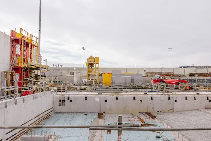 Centre aquatique de Dinan, Mars 2025 — charpente, photo 7 — Roxane Beaufils photographe