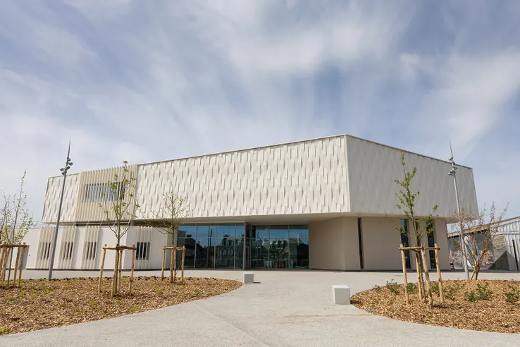 Centre aquatique de Dinan, Avril 2026 — fin de chantier, photo 2 — Roxane Beaufils photographe