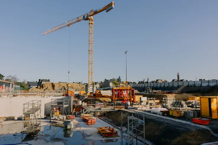 Centre aquatique de Dinan, Novembre 2024 — avancement, photo 5 — Roxane Beaufils photographe