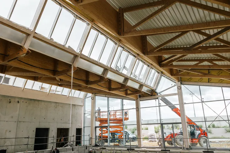 Centre aquatique de Dinan, Juillet 2025 — avancement, photo 4 — Roxane Beaufils photographe