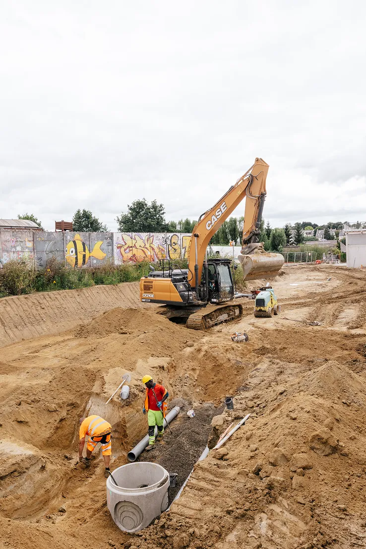 Centre aquatique de Dinan, Juillet 2025 — avancement, photo 3 — Roxane Beaufils photographe