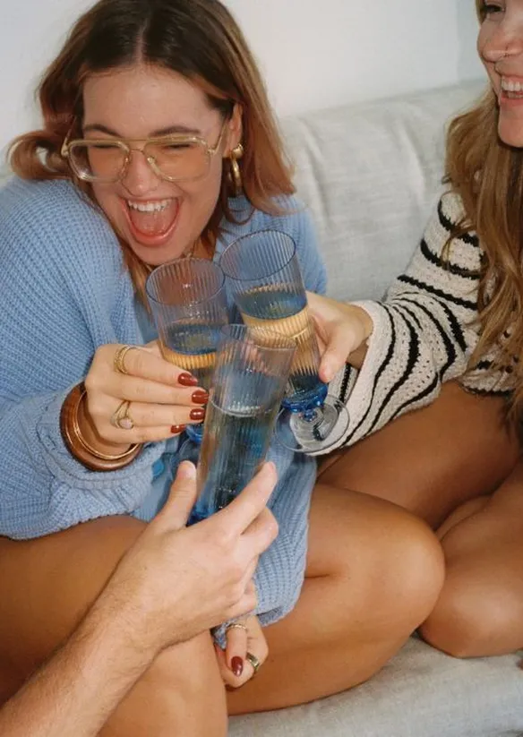 students celebrating