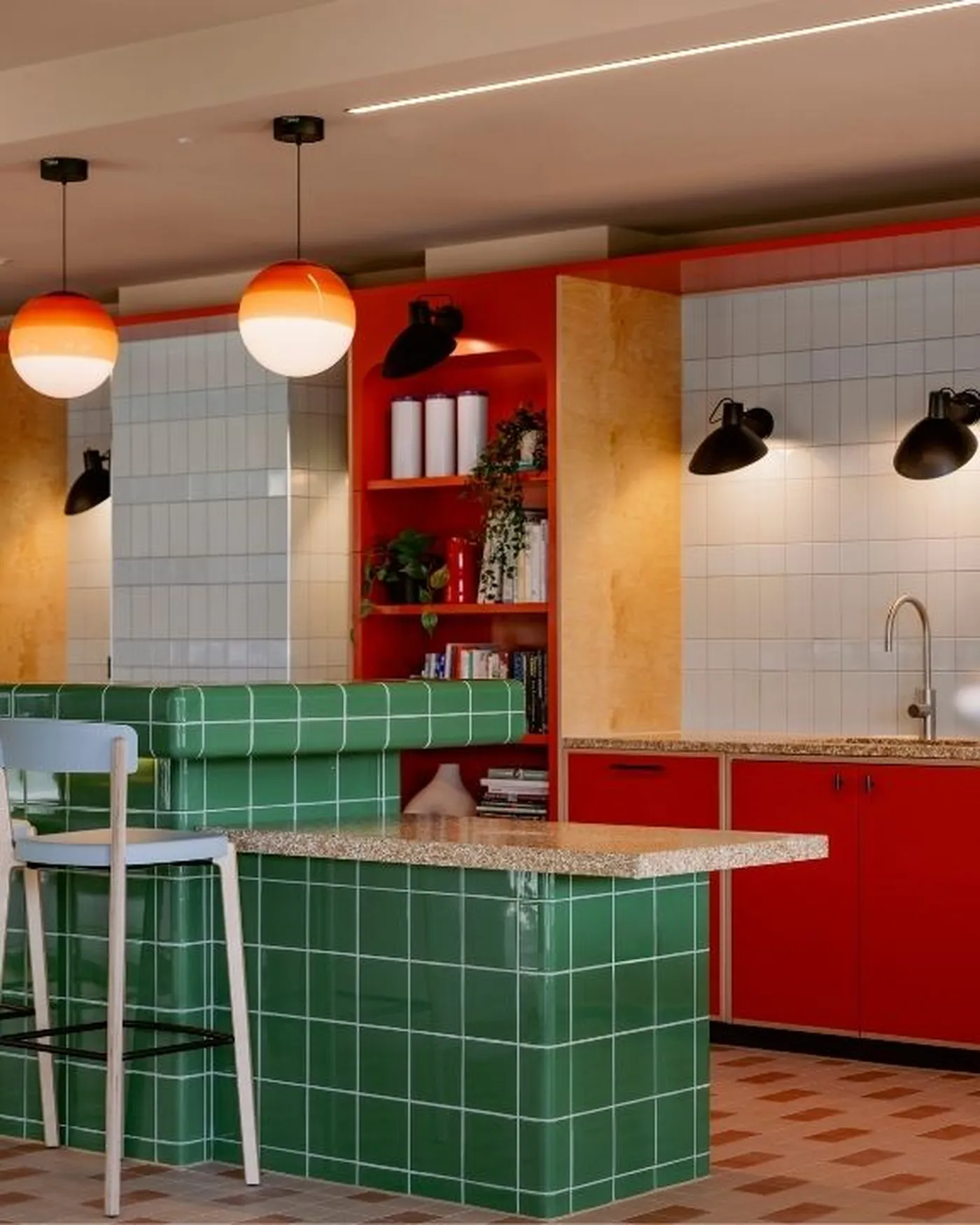 Scape Leeds communal kitchen/bar