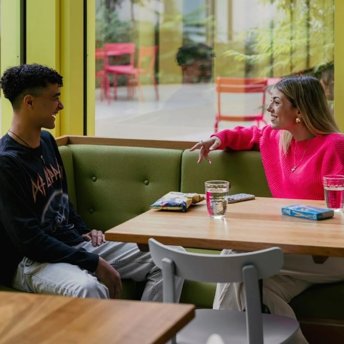 Scape Residents in Communal Lounge