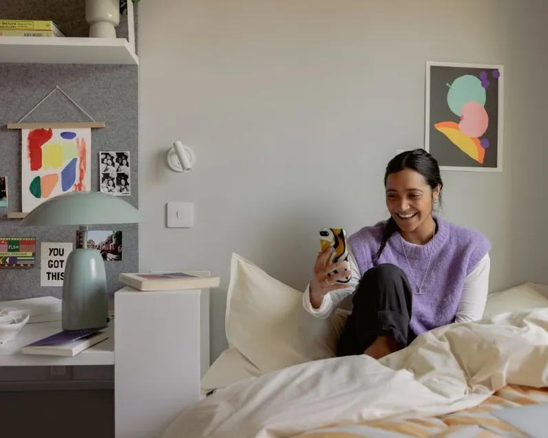 Scape Resident in Bedroom