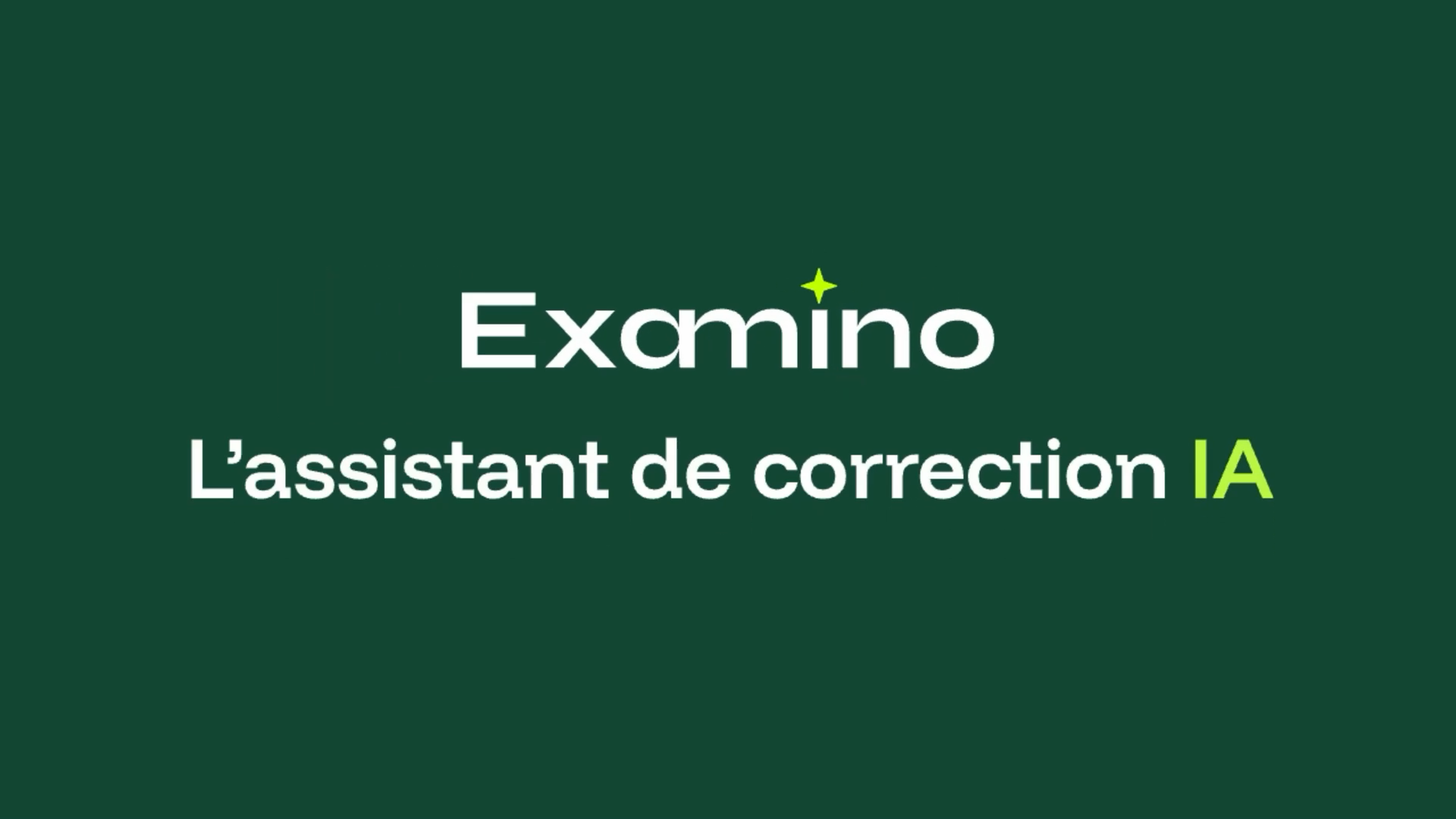 Examino l'assistant de correction ia