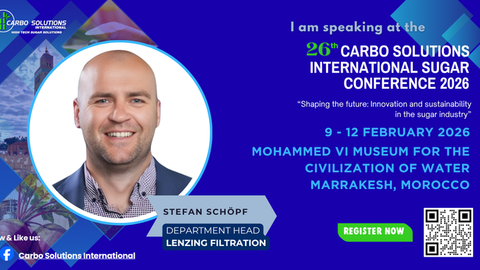 Shows Stefan with information about the 26th CSI Conference