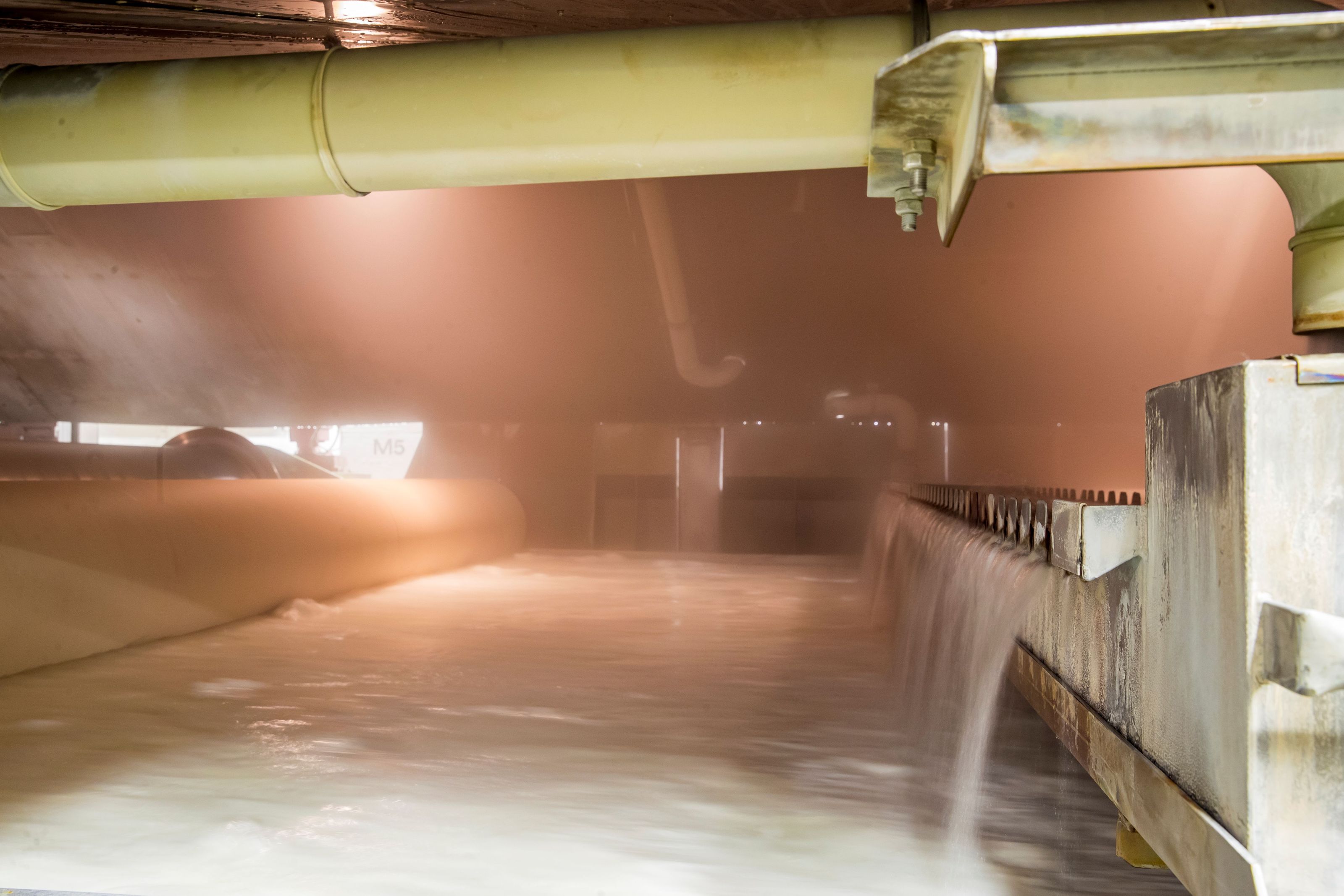 Presslauge in einer Industrieanlage