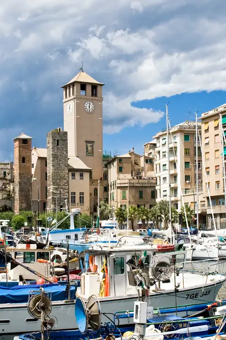 The Porto Di Savona in Savona, Italy