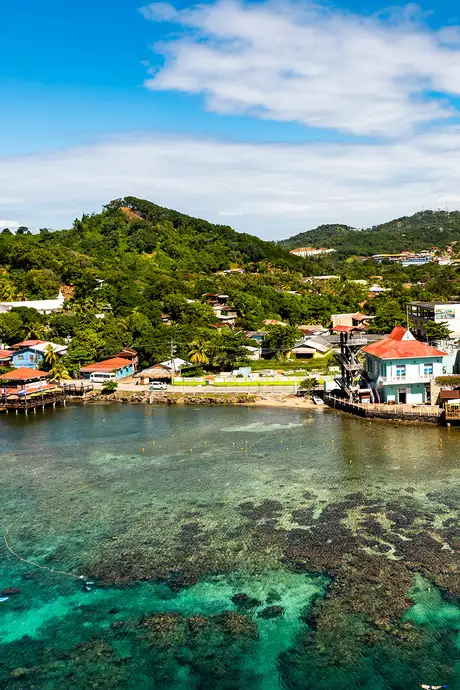 A View of Roatan, Honduras